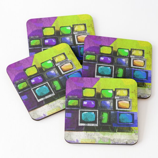 Item preview, Abstract tv designed and sold by kinpirks.