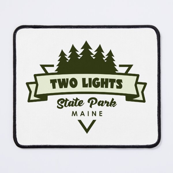 Item preview, Two Lights State Park Maine Trees And Ribbon designed and sold by bivenart.
