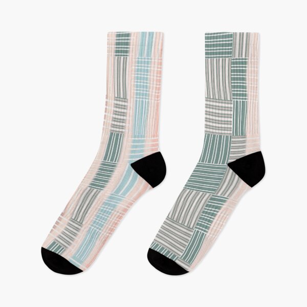 Item preview, Pastel Stripe Weave Seamless Repeat designed and sold by Sharon Schwalbe.
