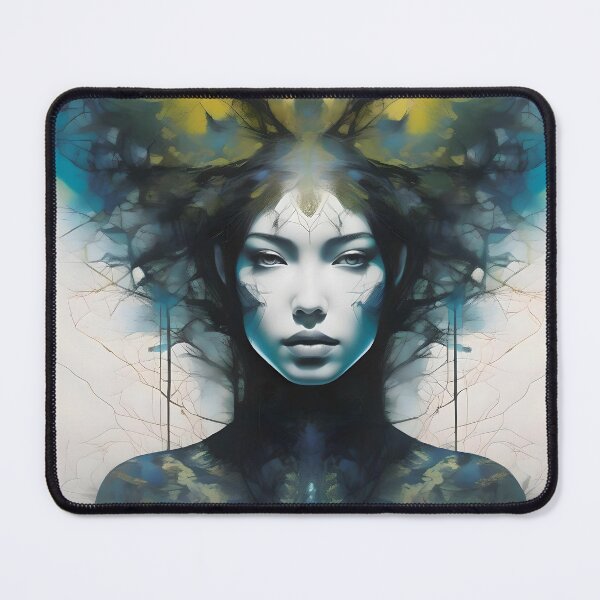 Item preview, Ethereal Forest Woman Fantasy Portrait designed and sold by Artful Dreams.