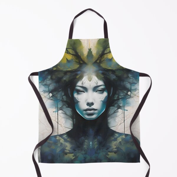 Item preview, Ethereal Forest Woman Fantasy Portrait designed and sold by Artful Dreams.