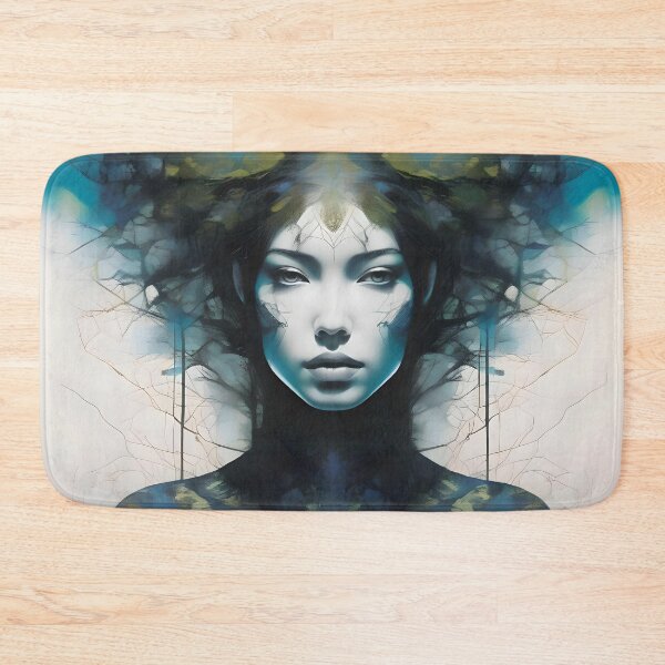 Item preview, Ethereal Forest Woman Fantasy Portrait designed and sold by Artful Dreams.