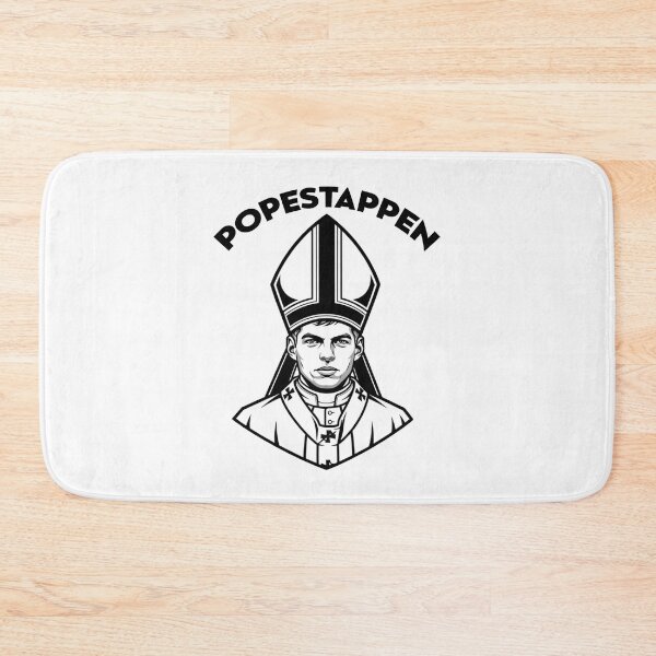 Item preview, Popestappen Max Verstappen F1 Meme Art - Funny Driver Fan Emblem designed and sold by Studio F1Grid.