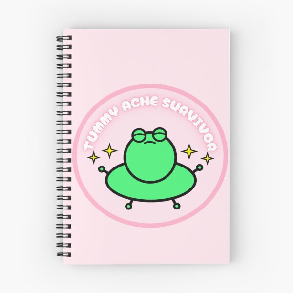 Item preview, Moop the Frog Tummy Ache Survivor designed and sold by Sassy and Nelly.