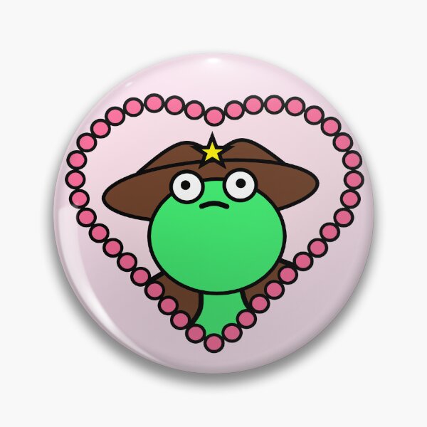 Item preview, Sheriff Frog Moop Love Heart designed and sold by Sassy and Nelly.