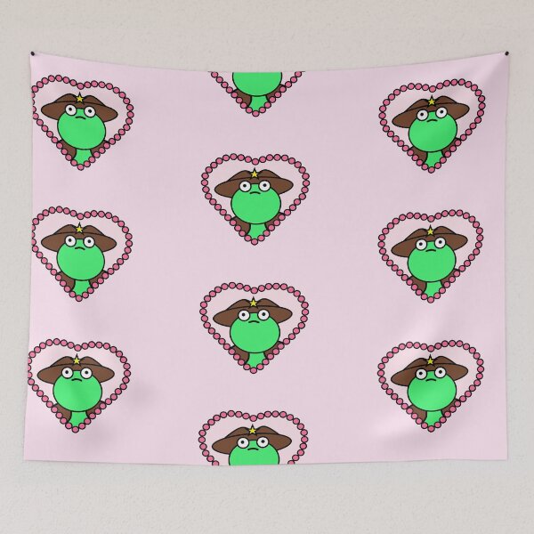 Item preview, Sheriff Frog Moop Love Heart designed and sold by Sassy and Nelly.