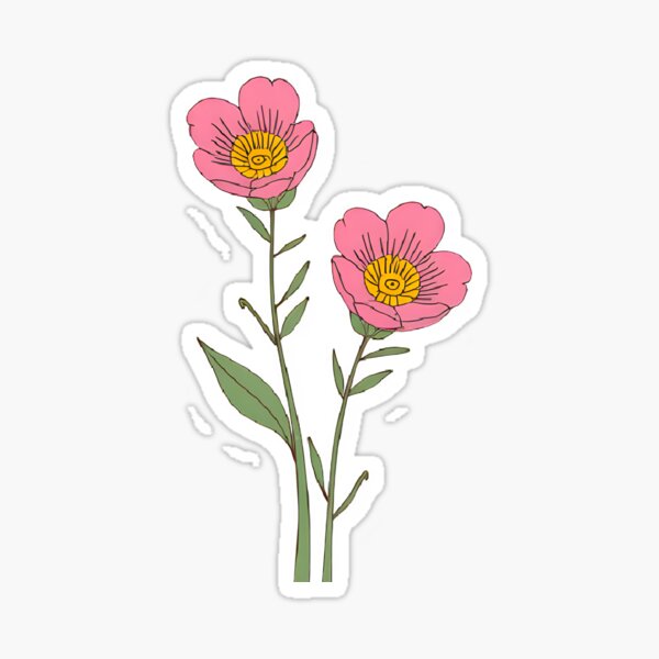 Item preview, Pink Wild Flower designed and sold by HELLO TIGER.