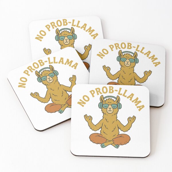 Item preview, No Problama Zen Llama designed and sold by KalixSt.