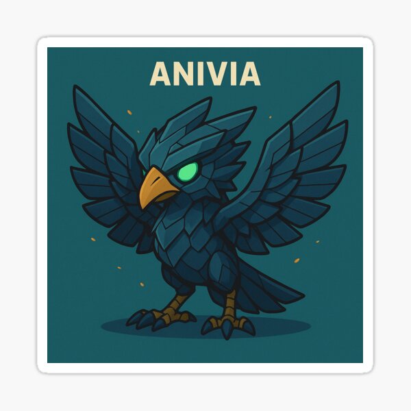 Item preview, Anivia en el futuro designed and sold by Unknown Anonymous.