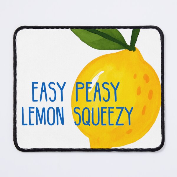 Item preview, Easy Peasy Lemon Squeezy Mini designed and sold by AgAndOl.