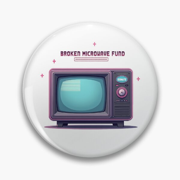 Item preview, Vaporwave Glitch Microwave - Broken Microwave Fund designed and sold by zoughlal.