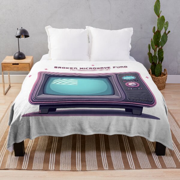 Item preview, Vaporwave Glitch Microwave - Broken Microwave Fund designed and sold by zoughlal.