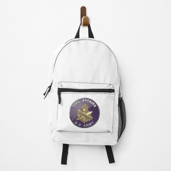 Item preview, U.S. Army Civil Affairs - Branch Insignia over White Leather designed and sold by Serge Averbukh Art Studio.