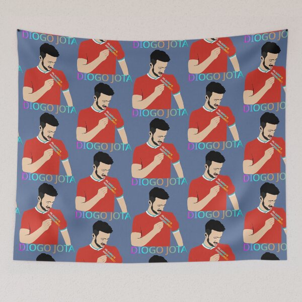 Item preview, Diogo Jota illustration designed and sold by ZooStateofMind.