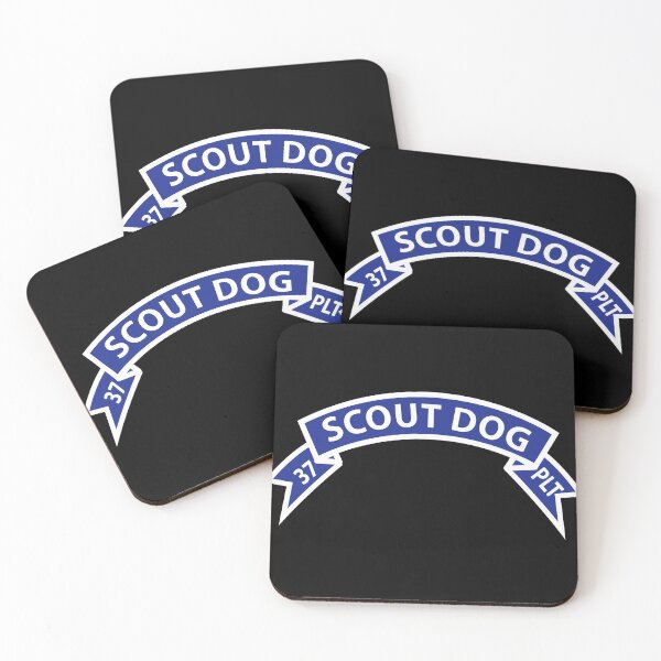 Item preview, Army - 37th Scout Dog Platoon Tab designed and sold by Military Insignia Products.