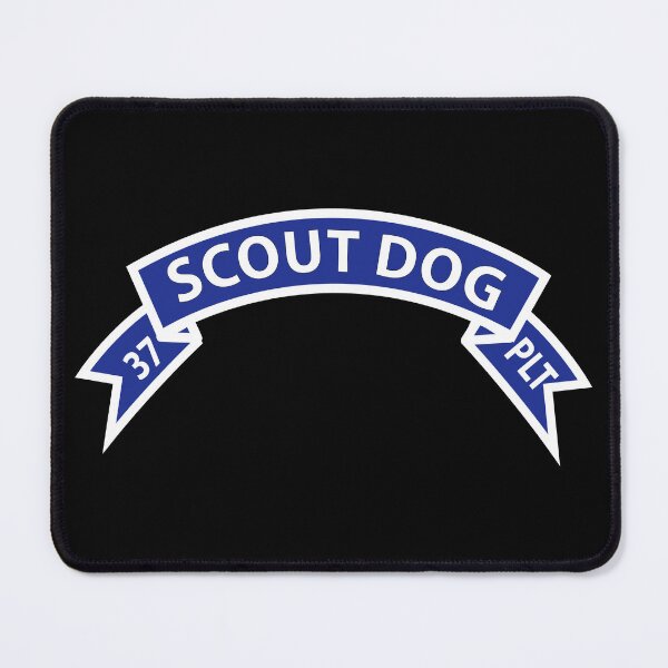 Item preview, Army - 37th Scout Dog Platoon Tab designed and sold by Military Insignia Products.
