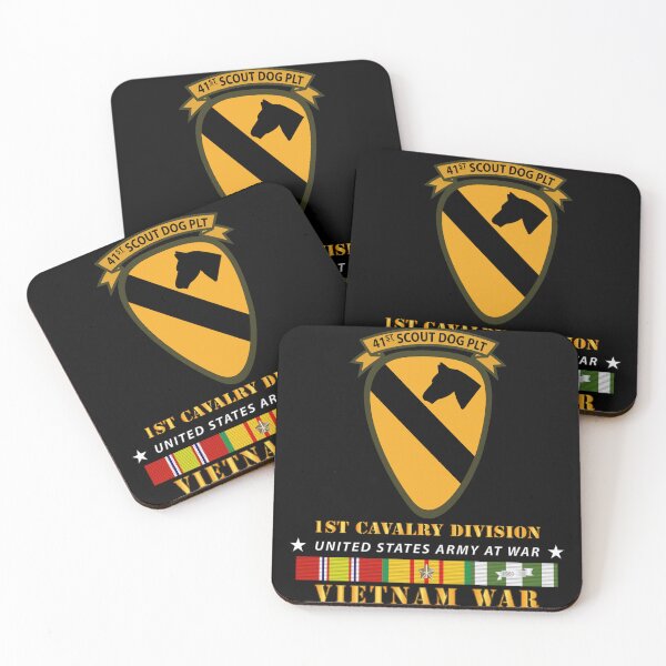 Item preview, Army - 41st  Scout Dog Platoon 1st Cav - VN SVC wo Top designed and sold by Military Insignia Products.