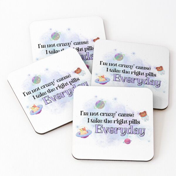 Item preview, I'm not CRAZY! designed and sold by Club_Anxiety_.