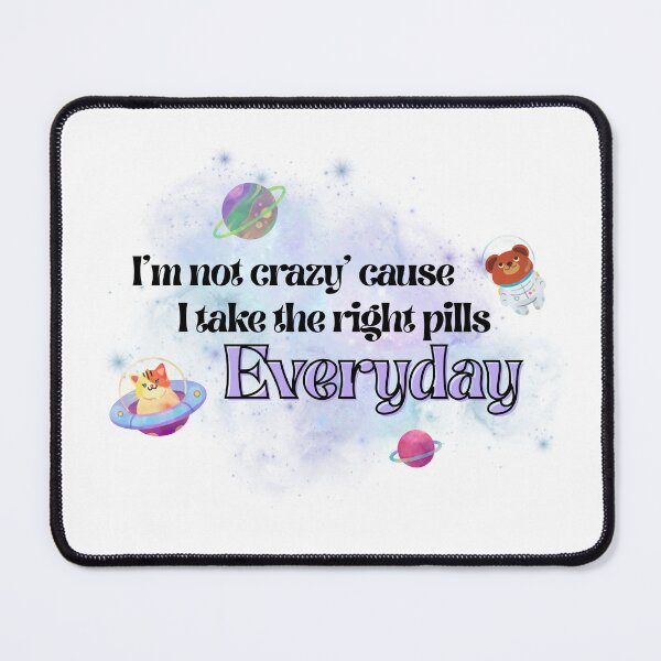 Item preview, I'm not CRAZY! designed and sold by Club_Anxiety_.