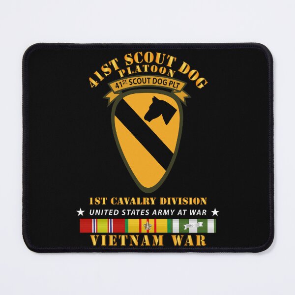 Item preview, Army - 41st Scout Dog Platoon 1st Cav - VN SVC designed and sold by Military Insignia Products.
