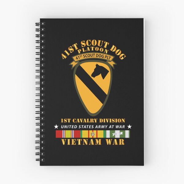 Item preview, Army - 41st  Scout Dog Platoon 1st Cav - VN SVC designed and sold by Military Insignia Products.