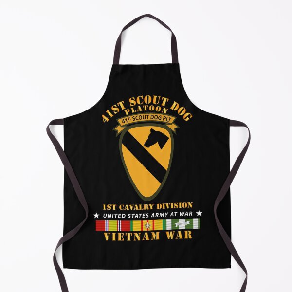Item preview, Army - 41st Scout Dog Platoon 1st Cav - VN SVC designed and sold by Military Insignia Products.