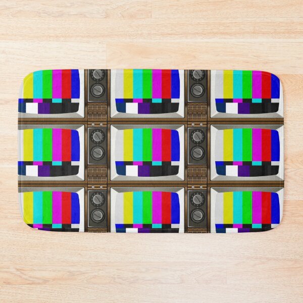 Item preview, Retro Vintage TV Television Test Pattern Color Bars designed and sold by PopFanShop!.