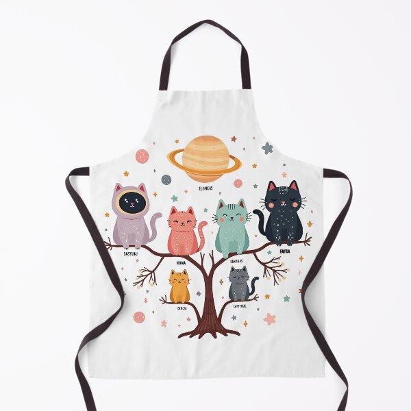 Item preview, Cosmic Cousin Cats Galaxy Family Tree Kawaii Space Feline designed and sold by zoughlal.