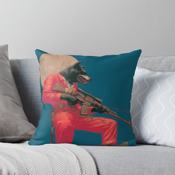 Item preview, Werewolf Warrior Under the Full Moon designed and sold by pastel.moonwave.