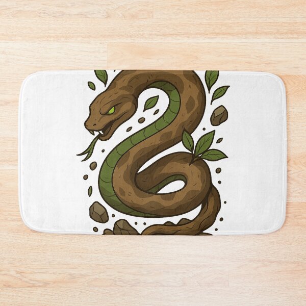 Item preview, Earth Elemental Snake – Nature Spirit Serpent  designed and sold by ElementalBeast1.