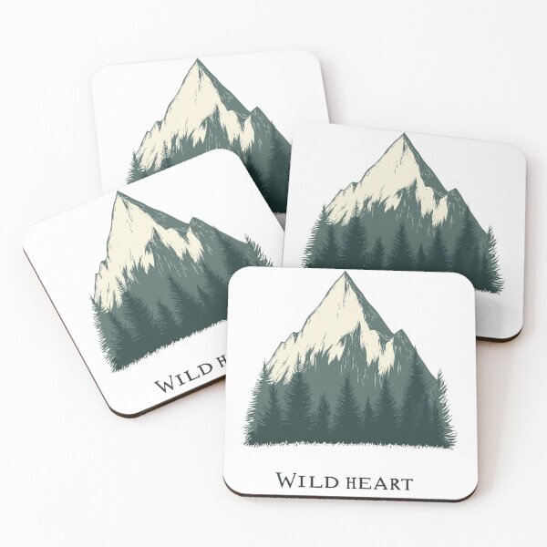 Item preview, Wild Heart Mountain Peak Wilderness Explorer Art designed and sold by AdamGierczyk.