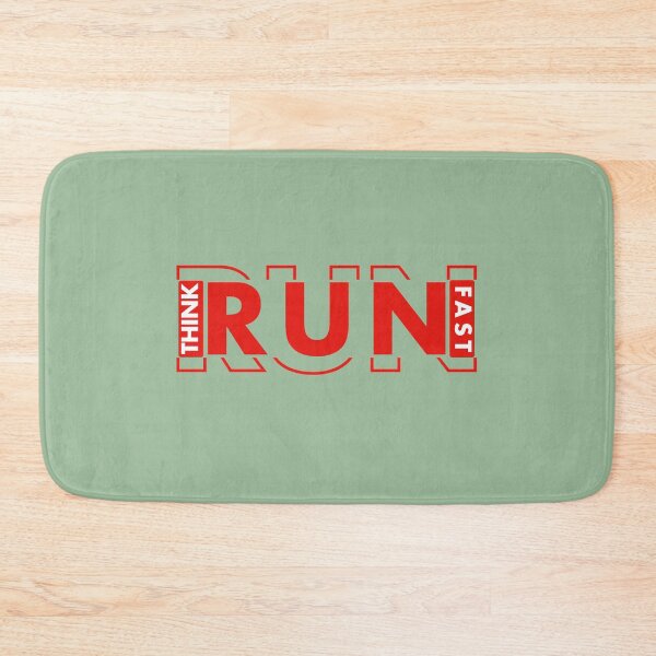 Item preview, Typography I RUN designed and sold by TimeTailor.