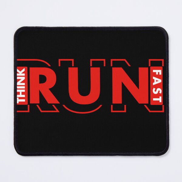 Item preview, Typography I RUN designed and sold by TimeTailor.