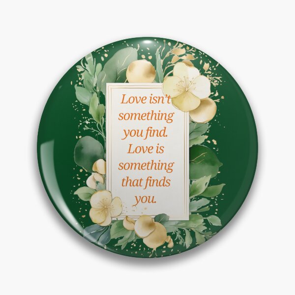 Item preview, Love Finds You – Heartfelt Romantic Quote Design Celebrating Serendipity and True Connection designed and sold by ArtsyExplorer.