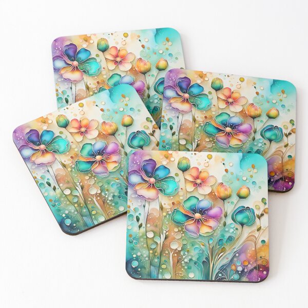 Item preview,  Beautiful Abstract Vivid Flowers designed and sold by Lightworker11.