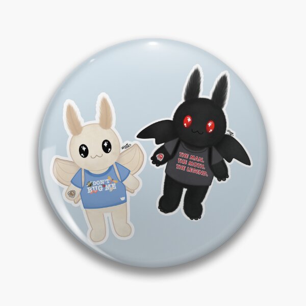 Item preview, Build a Bear Sky Puppy Moth + Mothman (Shirt Version 3) designed and sold by digidoodles.