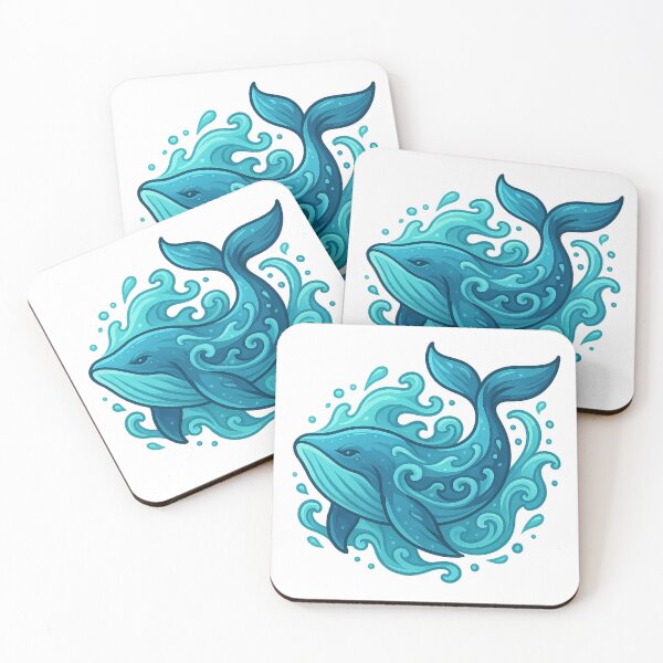 Item preview, Water Elemental Whale – Ocean Spirit Creature designed and sold by ElementalBeast1.