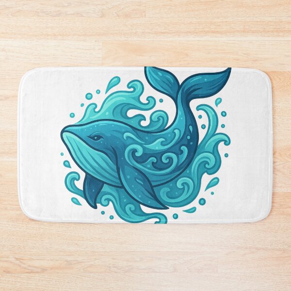 Item preview, Water Elemental Whale – Ocean Spirit Creature designed and sold by ElementalBeast1.