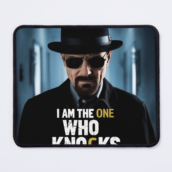 Item preview, Heisenberg I Am The One Who Knocks Poster Design designed and sold by GeekArtUniverse.