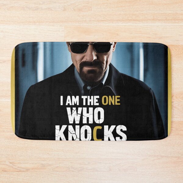Item preview, Heisenberg I Am The One Who Knocks Poster Design designed and sold by GeekArtUniverse.