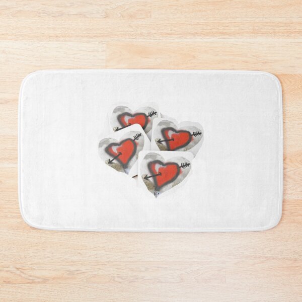 Item preview, 4 red hearts with Cupid's arrow designed and sold by ZoffArt-Shop.
