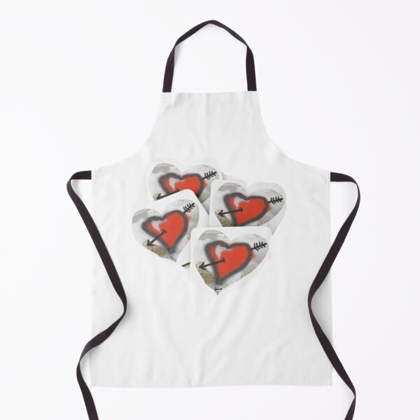 Item preview, 4 red hearts with Cupid's arrow designed and sold by ZoffArt-Shop.