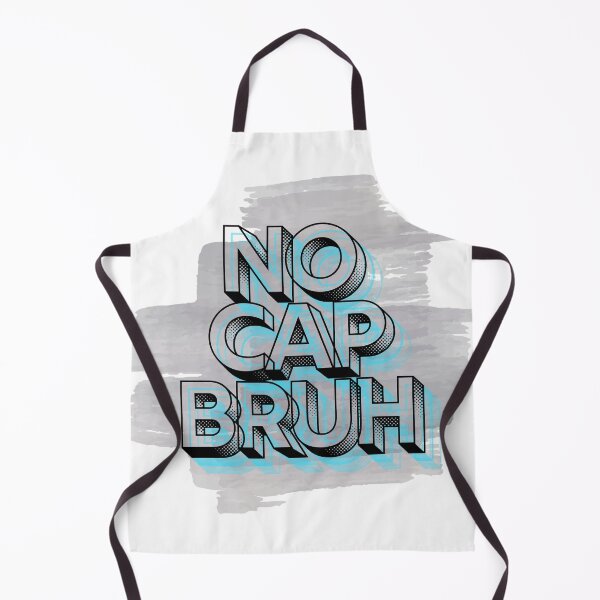 Item preview, No cap bruh meme black and blue designed and sold by Patsmerch.