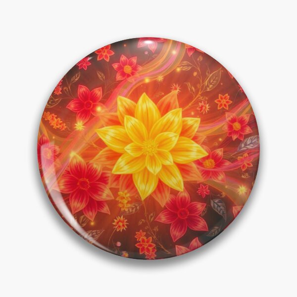 Item preview, Blazing Floral designed and sold by VisionGalaxyDesigns.