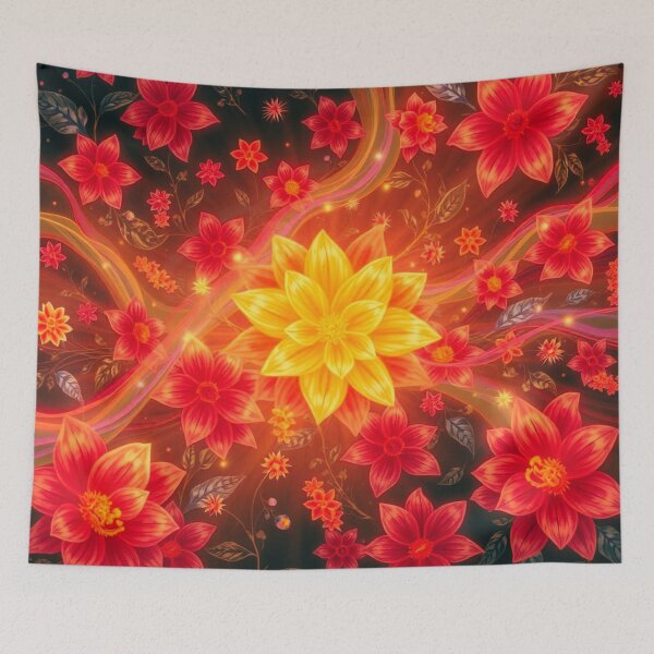 Item preview, Blazing Floral designed and sold by VisionGalaxyDesigns.