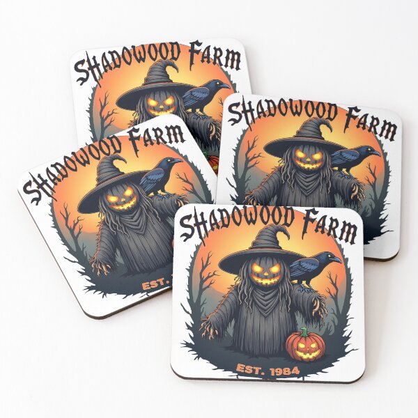 Artikelvorschau, Shadowood Farm Spukvogelscheuche Halloween Vintage Gruselig entworfen und verkauft von zoughlal.