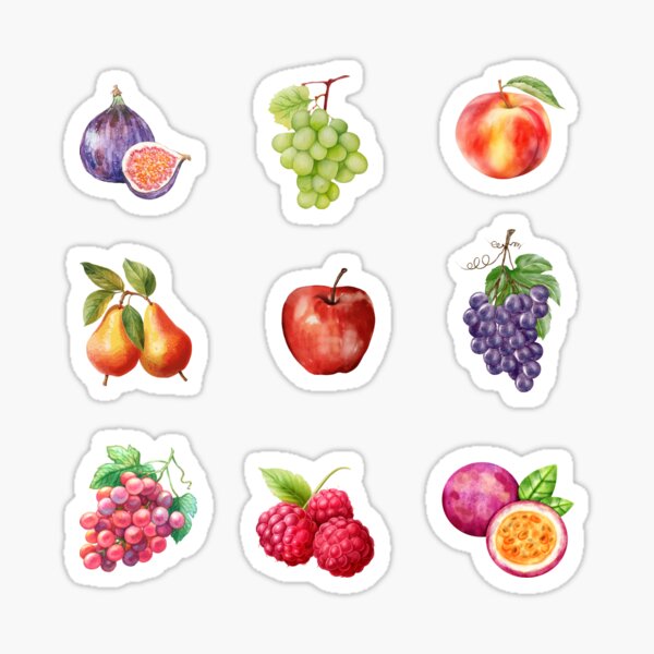 Item preview, Mixed Watercolor Fruit  designed and sold by silviaol.