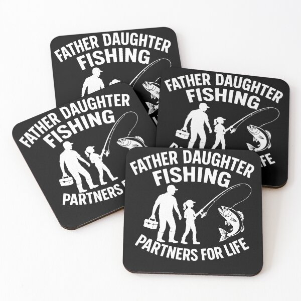 Item preview, Father Daughter Fishing Partners For Life – Silhouette Design designed and sold by Vibeware.
