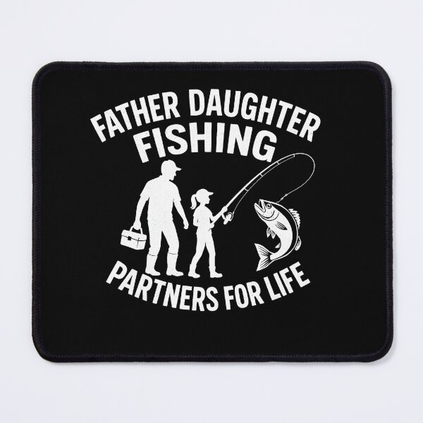 Item preview, Father Daughter Fishing Partners For Life – Silhouette Design designed and sold by Vibeware.
