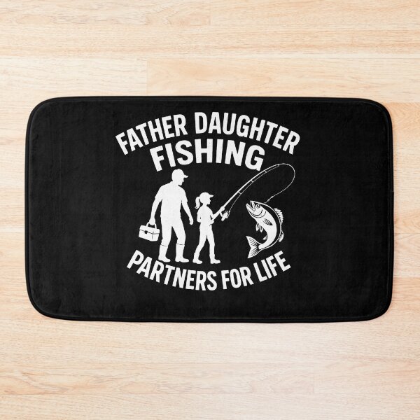 Item preview, Father Daughter Fishing Partners For Life – Silhouette Design designed and sold by Vibeware.